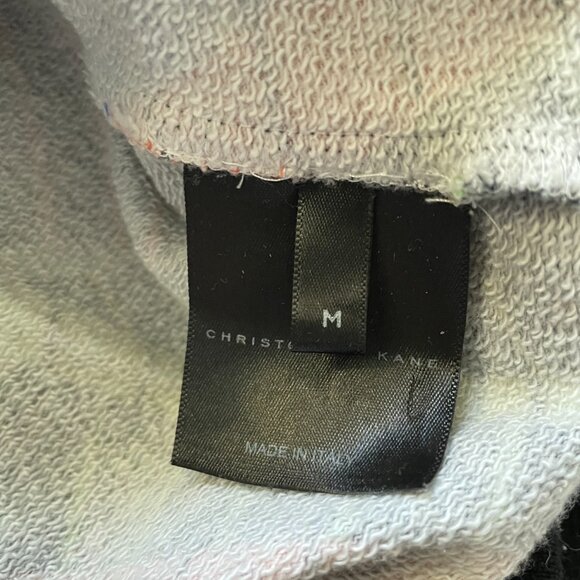 Christopher Kane men's multicolor geometric sweatshirt hoodie, size M - Picture 7 of 8